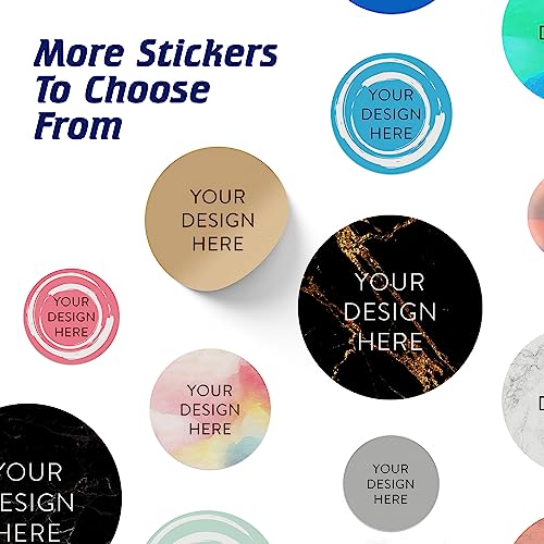 Custom Vinyl Stickers Your Image (100 Count)