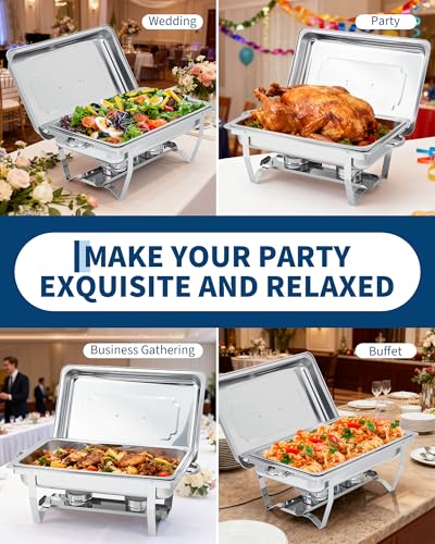 Chafing Dishes for Buffet 2 Pack