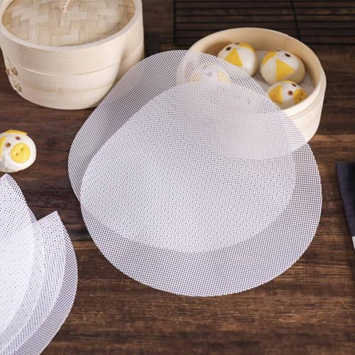 Bamboo Steamer Silicone Liners 10 (6 Count)