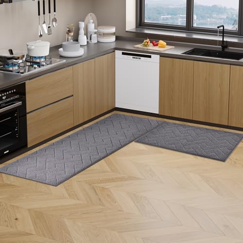 Kitchen Runner Rugs Set 24" x 36"+24" x 60"
