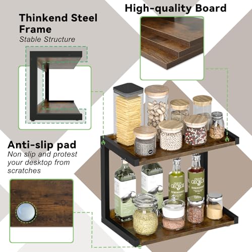 Kitchen Counter Shelf Organizer