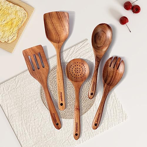 Wooden Kitchen Utensil Set (5 Count)