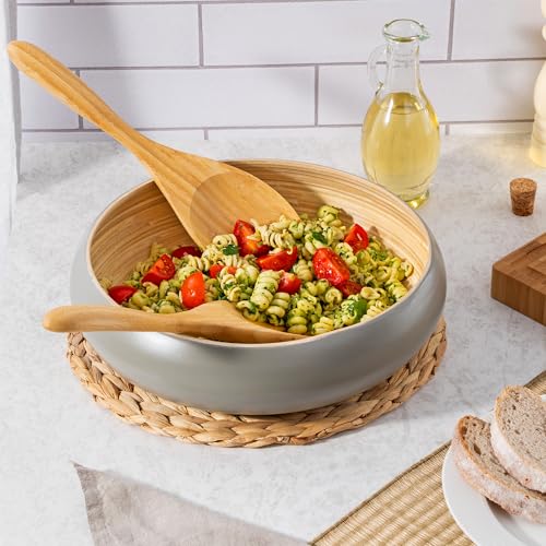 12" Extra Large Bamboo Salad Servers
