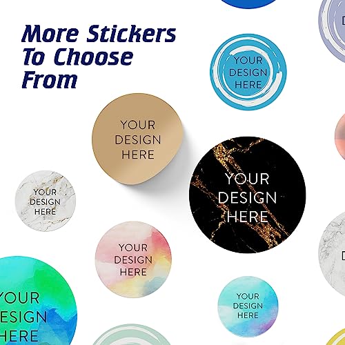 100 Custom Vinyl Stickers (100 Count)