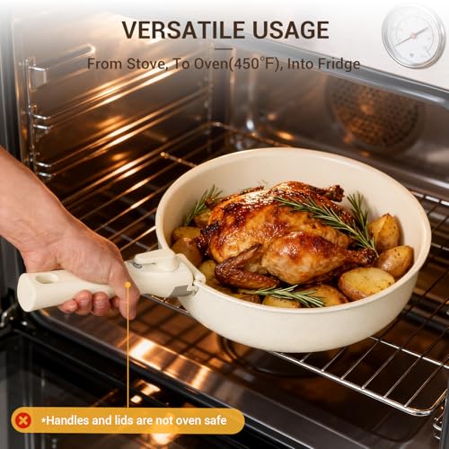 24pcs Ceramic Cookware Set