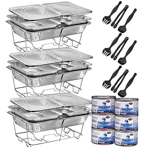Disposable Chafing Dish Buffet Set (33 Count)