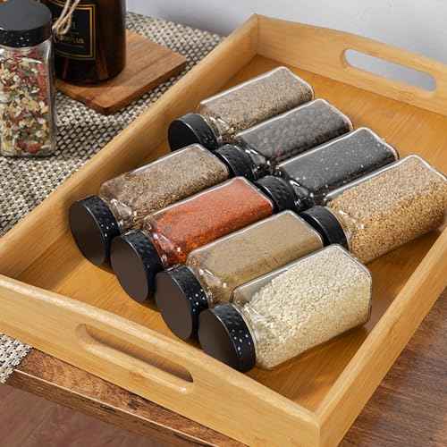 2pcs Black Spice Jars
