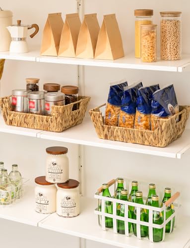Pantry Baskets for Organizing (2 Count)