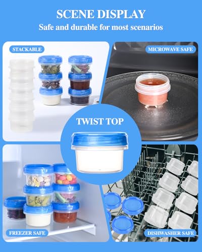 Salad Dressing Containers (8 Count)