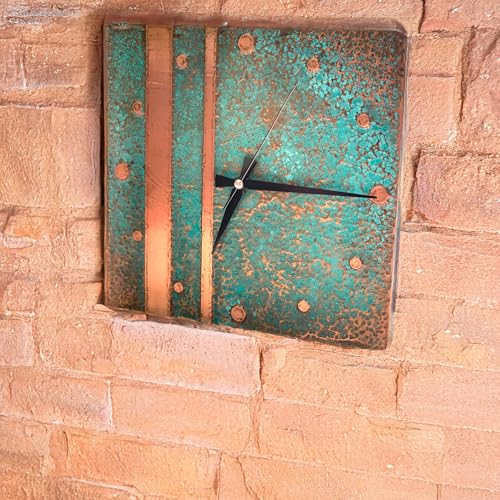 Handmade Copper Wall Clock Artisan Touch in Every Piece