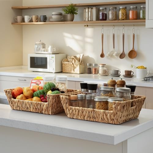 Pantry Baskets for Organizing (2 Count)