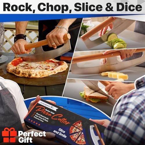 16 Inch Pizza Cutter Rocker Blade