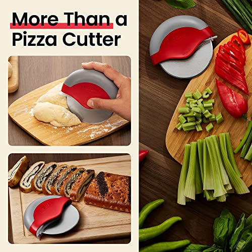 Pizza Cutter Wheel with Protective Blade Cover