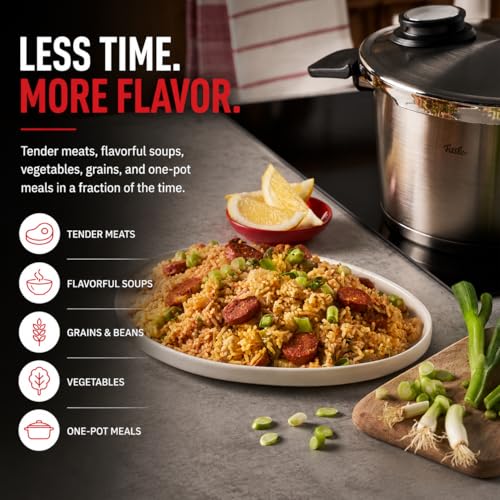 Vitavit Premium Pressure Cooker with Steamer Insert