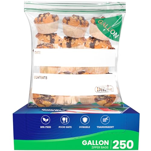 Gallon Bags Pack of 250 (250 Count)