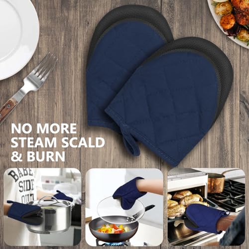 1 Pair Short Oven Mitts