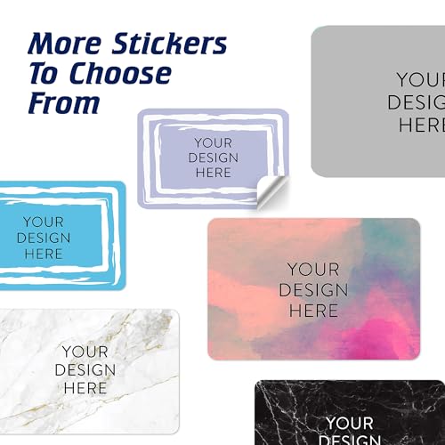 Custom Vinyl Stickers Your Image (100 Count)
