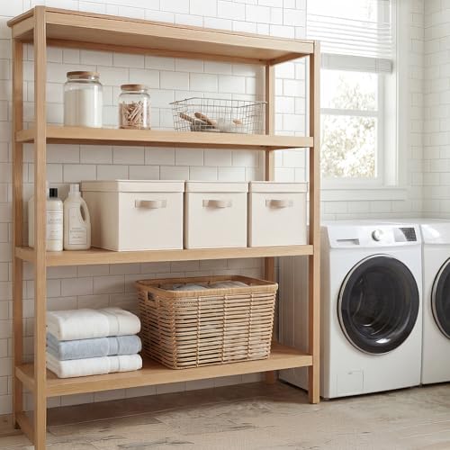 Fabric Storage Bins with Lids (3 Count)