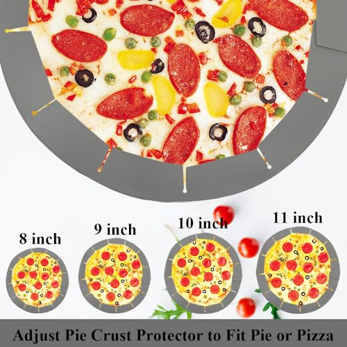 Adjustable Pie Crust Shields Baking Protectors