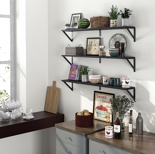 Floating Shelves for Wall (3 Count)