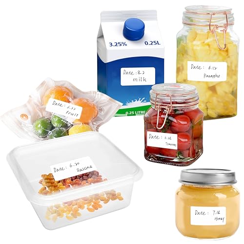 300 Removable Blank Food Labels (300 Count)