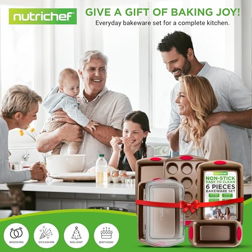 6 Piece Baking Pan Set