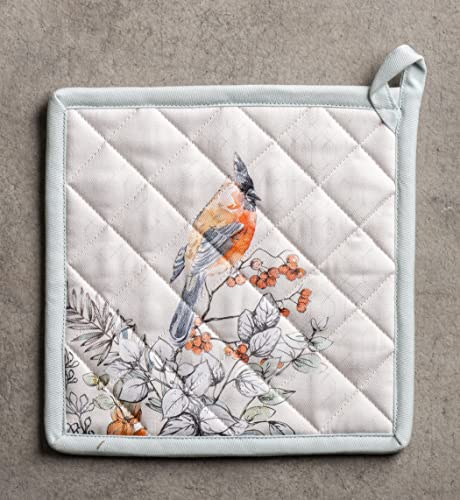 100% Cotton Oven Mitt & Pot Holder Set
