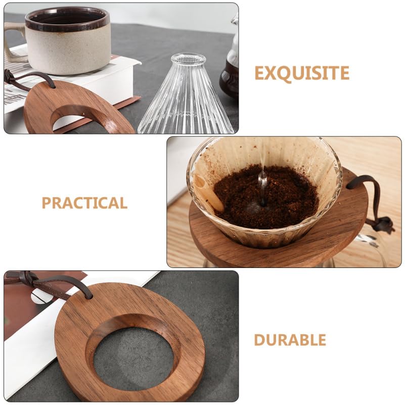 Wooden Coffee Dripper Stand Coffee Maker Stand