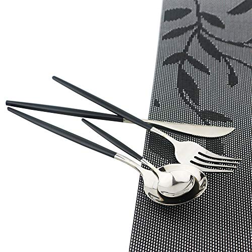 30 Piece Stainless Steel Satin Finish Flatware Set (6 Count)