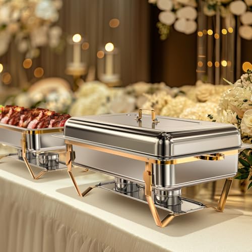 Gold Chafing Dishes for Buffet