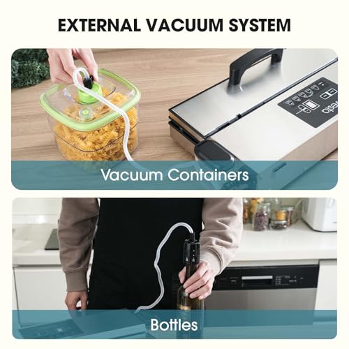 Precision 16'' Commercial Vacuum Sealer Machine for Moist Foods 95kPa