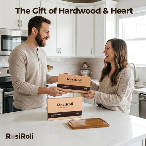Small Acacia Wood Cutting Board for Kitchen