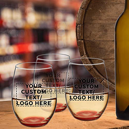 10 ARC Stemless Wine Glasses Set (10 Count)