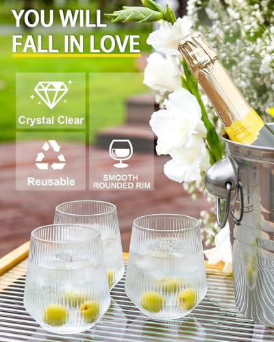 40 Pack Plastic Wine Glasses (40 Count)