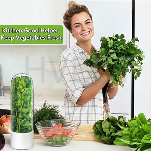 Herb Keeper for Refrigerator (4 Count)