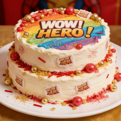 Edible Hero Sprinkles (4.6 Ounce)