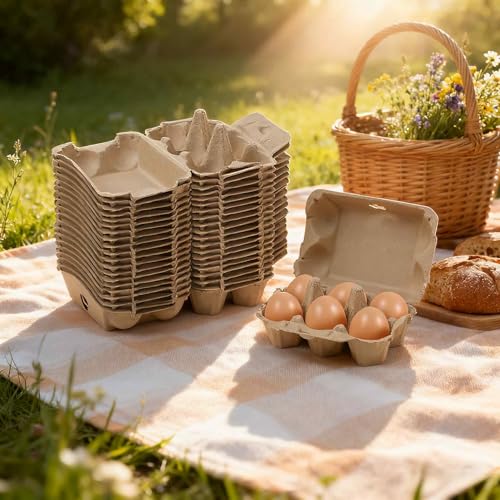 40 Pack Egg Cartons Cheap Bulk (40 Count)