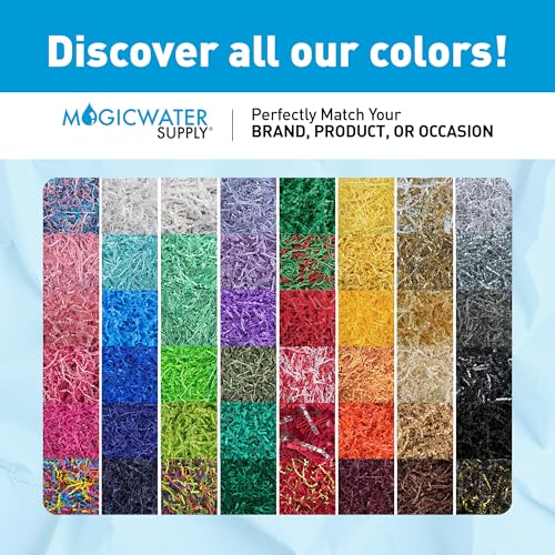 MagicWater Crinkle Cut Paper Gift Basket Filler (32 Ounce)