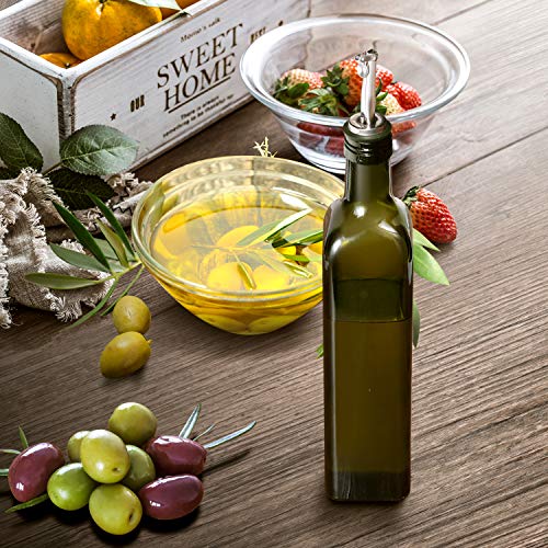 17oz Glass Olive Oil Bottle Dispenser