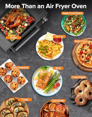 Bravo Pro Smart Air Fryer Toaster Oven Countertop Combo