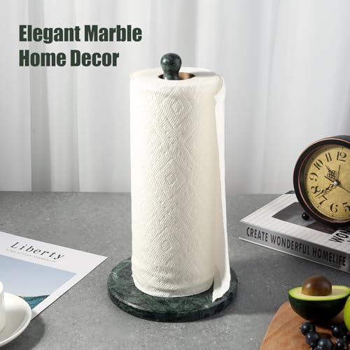 Italian Natural Marble Paper Towel Holder Countertop