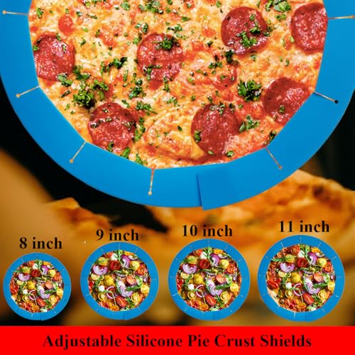 Adjustable Pie Crust Shields