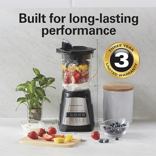 Power Elite Blender For Smoothies With Wave Action System