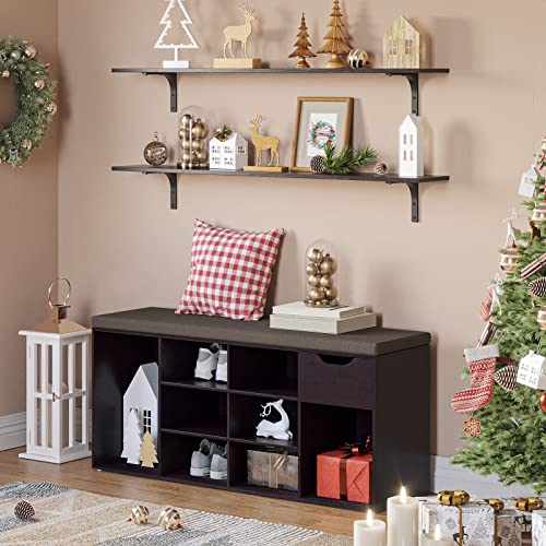 Long Wall Shelves (2 Count)