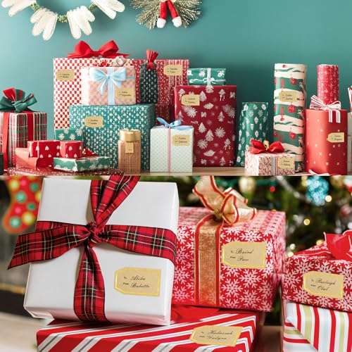 600PCS Gift Tag Stickers