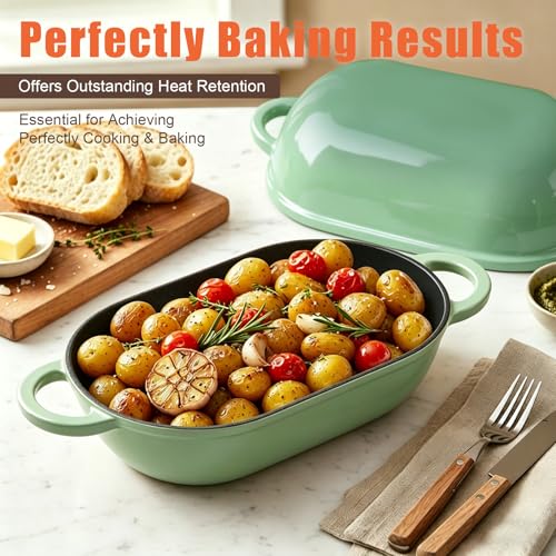 2.5 QT Enameled Cast Iron Sourdough Bread Oven