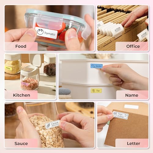P21 Label Maker Machine with Tape
