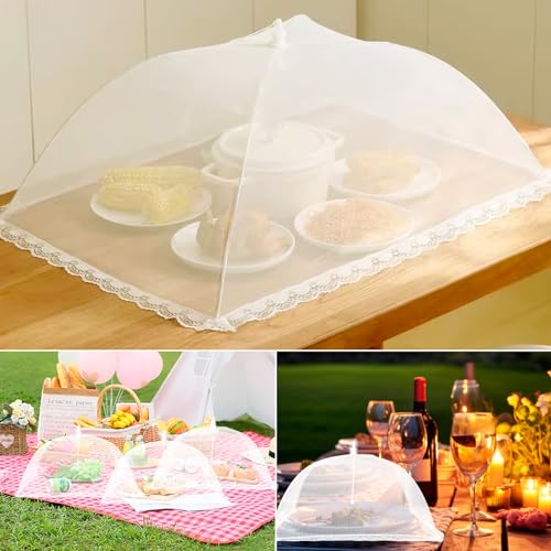 6 Pack Mesh Food Covers Pop Up