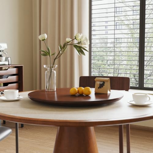 19.69“ Wooden Lazy Susan for Table Top