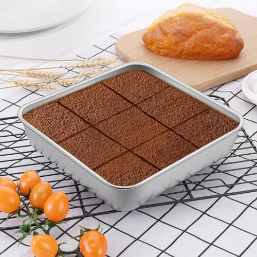 8 9 Inch Square Baking Cake Pan (15.99 Count)